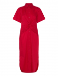 Lauren Ralph Lauren - Twist-Front Cotton-Blend Shirtdress - P&otilde;lveni ja midi - 36