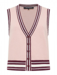 French Connection - Junie Knit Button Through Vest - Kootud vestid - XL