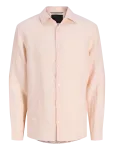 Jack & Jones - Jprblalawrence Linen Ls Shirt Sn - Linased s&auml;rgid - XL