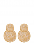 Caroline Svedbom - Liora Earrings Gold - Statement k&otilde;rvar&otilde;ngad - ONE SIZE