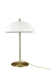 Dyberg Larsen - Globus Bordlampe Beige/ Messing - Laualambid - ONE SIZE