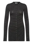 Weekday - Long-Sleeved Popper Mini Dress - L&uuml;hikesed kleidid - XL