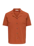 ONLY & SONS - Onsjam Life Reg Ss Shirt Knit - L&uuml;hikeste varrukatega kootud polos&auml;rgid - XS