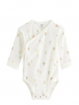 Lindex - Long-Sleeved Wrap Bodysuit - Pikkade varrukatega - 62