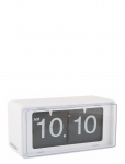 KARLSSON - Wall/Table Clock Retro Boxed Flip White - Kamina- ja lauakellad - H 10CM