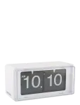 KARLSSON - Wall/Table Clock Retro Boxed Flip White - Kamina- ja lauakellad - H 10CM