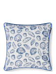 Lexington Home - Shell Printed Organic Cotton Pillow Cover - Padjap&uuml;&uuml;rid - 50X50