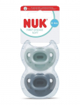 NUK - First Choice Soft Green/Blue, Size 0-6 Months - Lutid - 0-6MONTHS