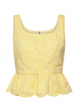 Pieces - Pcmarli Sl Top Wvn D2D - Varrukateta - M