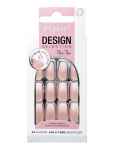 Depend Cosmetic - Design Selection French Ombre Short Coffin - Fake Nails - ONE SIZE