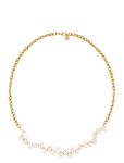 Edblad - Breeze Necklace Multi Chain Gold One Size - P&auml;rlitega kaelakeed - ONE SIZE 45 cm