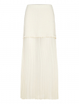 Bubbleroom - Strucure Combined Maxi Skirt - Maksiseelikud - XL