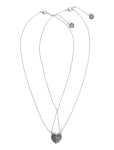 Bud To Rose - Friendship Heart Necklace Silver - &Otilde;rnad kaelakeed - ONE SIZE