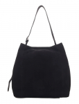 Nunoo - Chiara Large Suede Black - V&auml;ikesed &uuml;le&otilde;lakotid - ONE SIZE