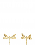 Edblad - Dragonfly Studs Gold - Needid - ONE SIZE