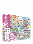 Auzou - Puzzle 54 Pcs - Seek & Find - Kawaii - Klassikalised m&otilde;istatused - ONE SIZE