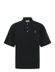 Maison Kitsune - Bold Fox Head Patch Oversize Polo - L&uuml;hikeste varrukatega - L
