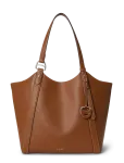 Lauren Ralph Lauren - Nappa Leather Large Tasha Tote Bag - Kandekotid - ONE SIZE