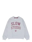 The New - Tnvalerie Os Melange Sweatshirt - Dressipluusid - 134/140