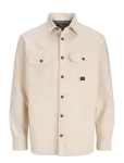 Jack & Jones - Jprbluivy Solid L/S Overshirt Sn - Pealiss&auml;rgid - M