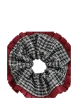 Pipol's Bazaar - Large Country Scrunchy Bw Red - Scrunchies & Hair Ties - ONE SIZE