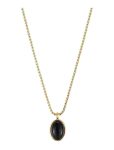 Bud To Rose - Retro Necklace Black/Gold - Statement kaelakeed - ONE SIZE