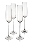 Viski - Reserve Julien Crystal Champagne Flute Glasses Viski&reg; - &Scaron;ampanjaklaasid - 17 CL