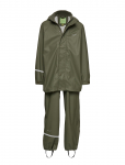 CeLaVi - Basic Rainwear Set -Solid Pu - Vihmariiete komplektid - 140