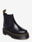 Dr. Martens - 2976 Quad Black Polished Smooth - Chelsea saapad - 36