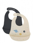 CeLaVi - Silicon Bib (2-Pack) - Varrukateta pudip&otilde;lled - ONE SIZE