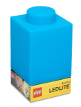LEGO - Lego Ikonisk, Silikoneklods 1000% Med Led-Lys Bl&aring; - Laualambid - ONE SIZE