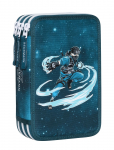Beckmann Norway - Three-Section Pencil Case - Ninja Master - Pinalid - ONE SIZE