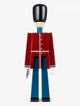 Kay Bojesen - Guardsman With Sword Small Red/Blue/White - Puidust kujud - ONE SIZE
