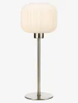 Marksl&ouml;jd Lighting - Sober Table Small 1L Steel/White - Laualambid - H38CM