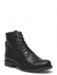 Bianco - Biadanelle Leather Derby Boot - Madala kontsaga poolsaapad - 39