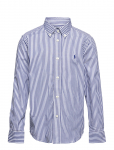 Ralph Lauren Kids - Striped Cotton Poplin Shirt - Pikkade varrukatega s&auml;rgid - 109-116