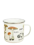 Gift Republic - Enamel Mug Mushrooms - Teetassid - ONE SIZE x 9