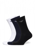 Emporio Armani - Men's Knit Short Socks - Tavalised sokid - ONE SIZE