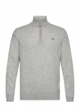 GANT - Superfine Lambswool Half Zip - Poolpika lukuga džemprid - XXXL