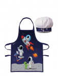 BrandMac - Kids Apron + Hat - Nb 023 Astronaut - P&otilde;lled - ONE SIZE