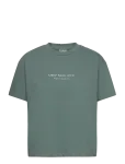 Aim&acute;n - Serif Boxy T-Shirt - L&uuml;hikeste varrukatega - XS