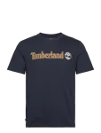 Timberland - Kennebec River Linear Logo Short Sleeve Tee Dark Sapphire - L&uuml;hikeste varrukatega - M