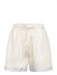 Malina - Iris Wide Drawstring Silk Shorts - Kroogitud v&ouml;&ouml;kohaga l&uuml;hikesed p&uuml;ksid - S