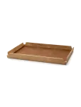 LIND DNA - Teak Tray Square Airy - Kandikud - 28.6X36.6X3.5