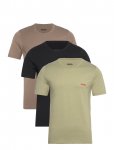 HUGO - T-Shirt Rn Triplet P - L&uuml;hikeste varrukatega - M