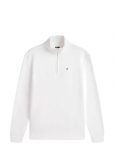 Tommy Jeans - Tjm Reg Fleece 1/4Zip Mock Ext - Poolpika lukuga džemprid - L