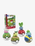 Mega - Pok&eacute;mon Grass-Type Trainer Team Building Toy Kit, 4 Action Figures (118 Pieces) For Kids - Ehituskomplektid - ONE SIZE