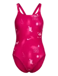 NIKE SWIM - Nike Hydrastrong Multi Print Fastback One Piece - Spordi ujumistrikood - 32