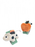 Done By Deer - Wrist Rattle Set 2-Pack Dotti Green - K&otilde;ristid - 6 CM