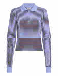 Monki - Long-Sleeved Polo Top - Polod - XXS